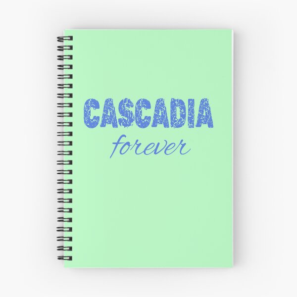 Item preview, Grunge CASCADIA Forever Washington Oregon California by Scarebaby designed and sold by Greenbaby.