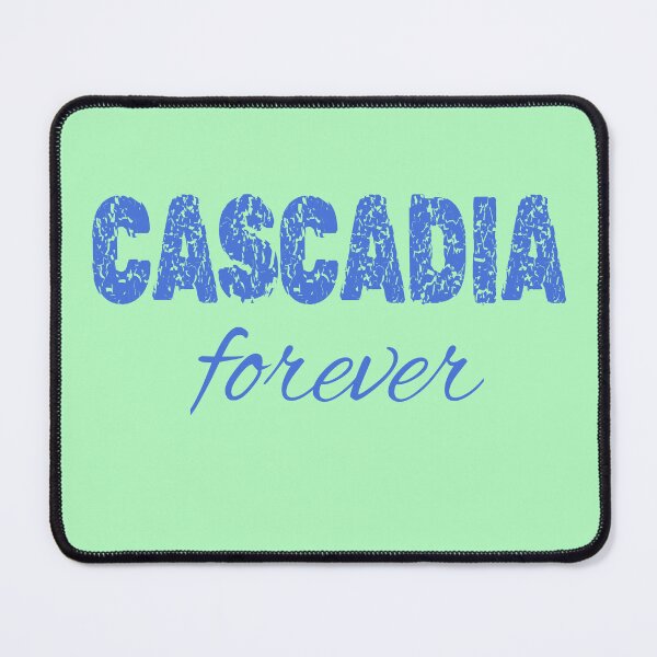 Item preview, Grunge CASCADIA Forever Washington Oregon California by Scarebaby designed and sold by Greenbaby.