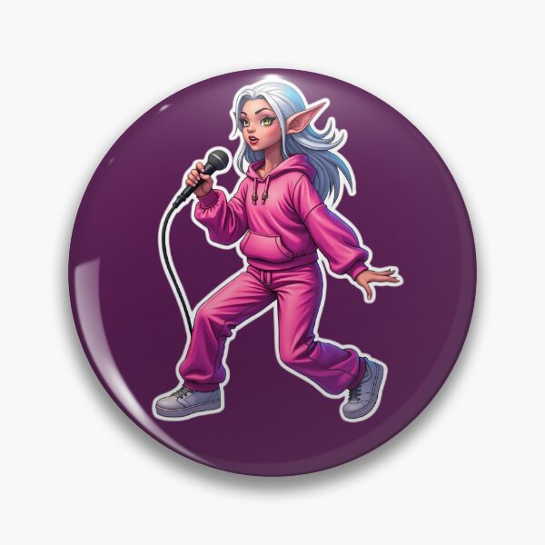 Item preview, Rapper Elf in Urban Pink Jogging designed and sold by Artbellachi.