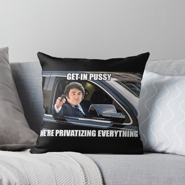 Item preview, Javier Milei We're Privatizing Everything Meme designed and sold by LIBERTYMODE.