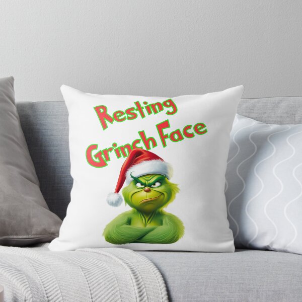 Item preview, Resting grinch face designed and sold by SwampHagsOG.
