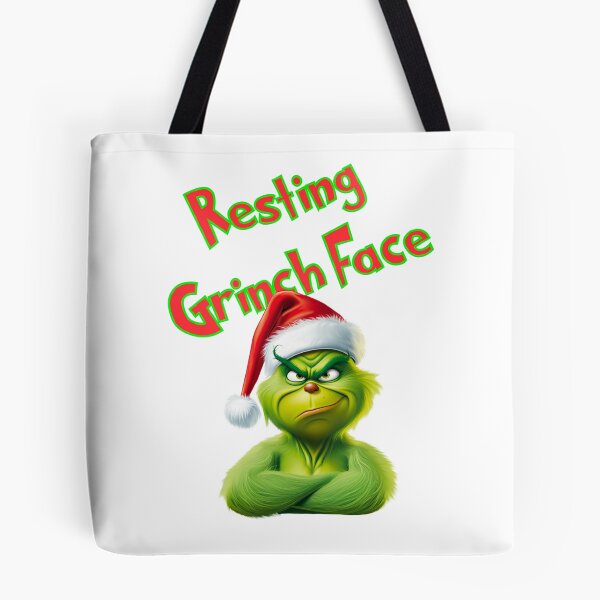 Item preview, Resting grinch face designed and sold by SwampHagsOG.