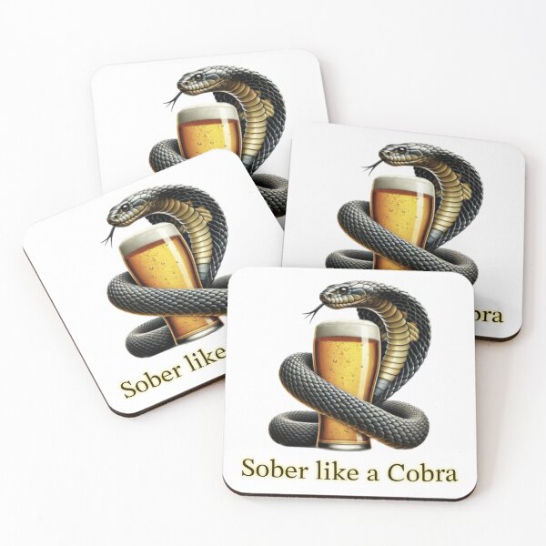 Item preview, Sober Like a COBRA designed and sold by AndyPandy90.