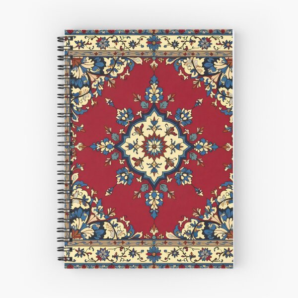Item preview, Kashan Poshti Central Persian Rug Print  designed and sold by svarupa.