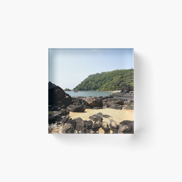 Item preview, Half Moon: Secret Beach of Gokarna designed and sold by franck380.