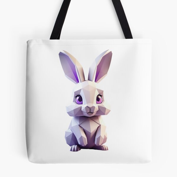 Item preview, Low Poly Bunny with Purple Eyes designed and sold by KiEgon.