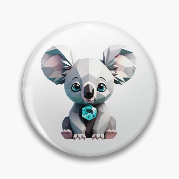 Item preview, Low Poly Koala with a Gemstone designed and sold by KiEgon.