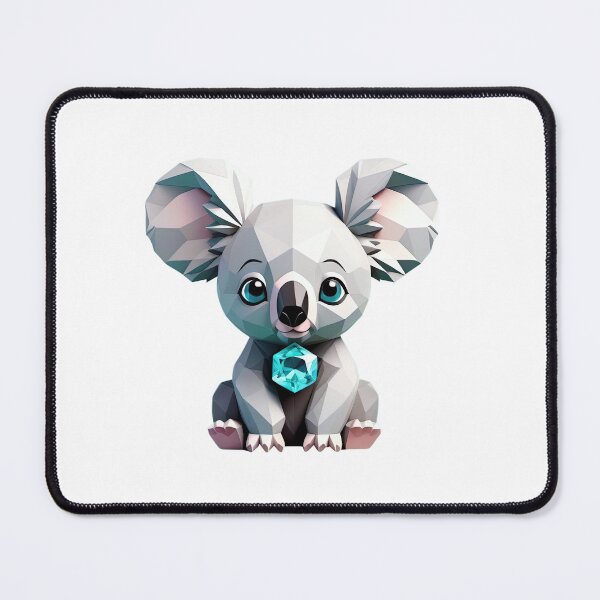 Item preview, Low Poly Koala with a Gemstone designed and sold by KiEgon.