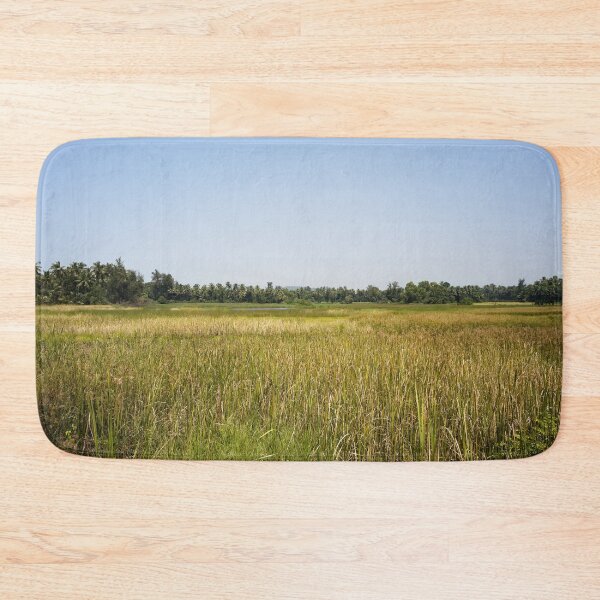 Item preview, Green landscape of rice fields in Gokarna designed and sold by franck380.
