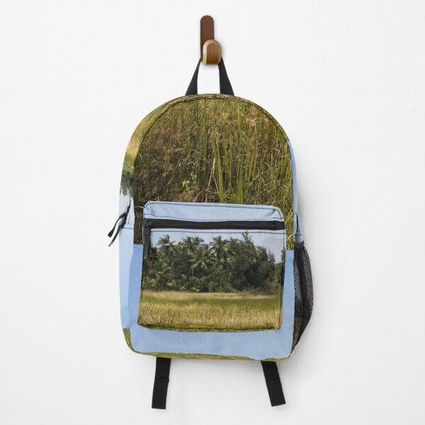 Item preview, Green landscape of rice fields in Gokarna designed and sold by franck380.