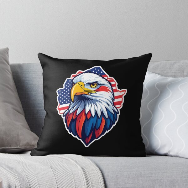 Item preview, Eagle and Flag: America's Strength designed and sold by ArtCreator2023.