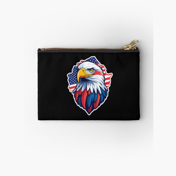 Item preview, Eagle and Flag: America's Strength designed and sold by ArtCreator2023.
