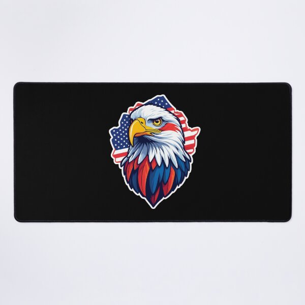 Item preview, Eagle and Flag: America's Strength designed and sold by ArtCreator2023.