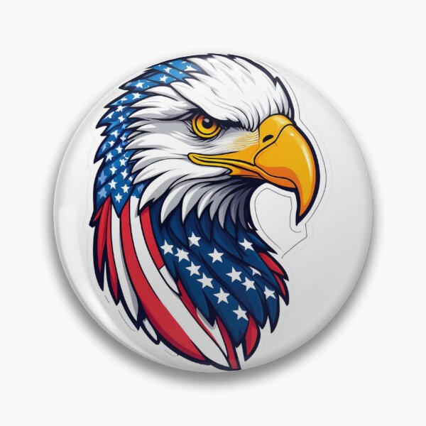 Item preview, Symbol of Freedom: Bold American Eagle designed and sold by ArtCreator2023.