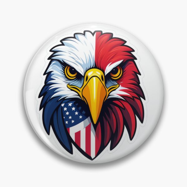 Item preview, Eagle with stars and stripes design designed and sold by ArtCreator2023.