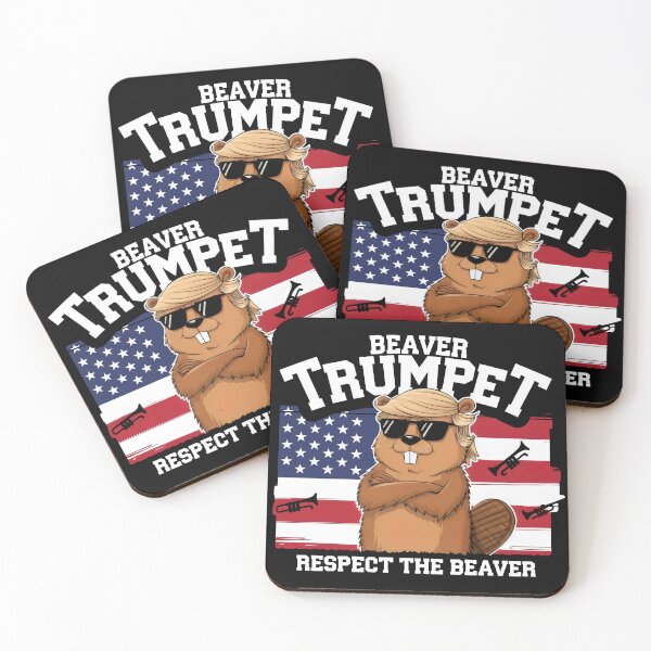 Item preview, Team Beaver Respect The Beaver Trumpet designed and sold by Prime-Studio.