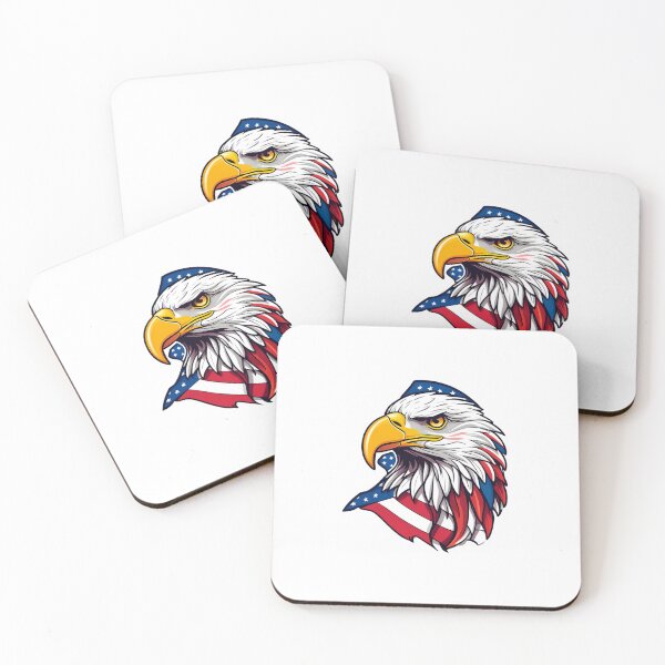 Item preview, Modern Patriotic Eagle Head Art designed and sold by ArtCreator2023.