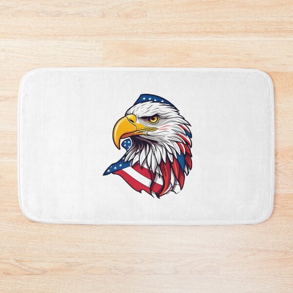 Item preview, Modern Patriotic Eagle Head Art designed and sold by ArtCreator2023.