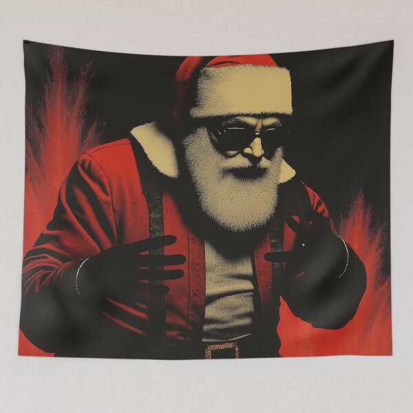 Item preview, Santa Claus from Hell designed and sold by WILD-WILD-CAT.