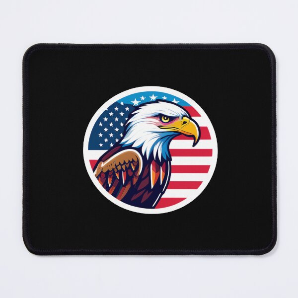 Item preview, America's Spirit: Eagle and Flag Art designed and sold by ArtCreator2023.