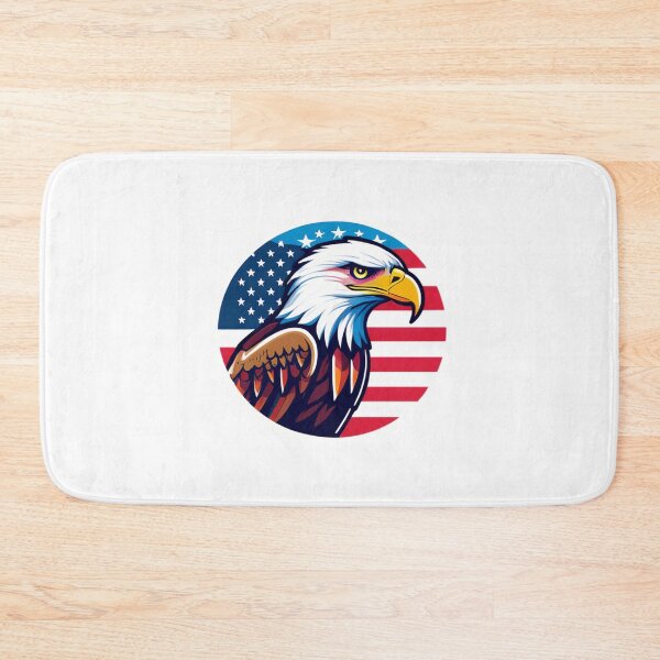 Item preview, America's Spirit: Eagle and Flag Art designed and sold by ArtCreator2023.