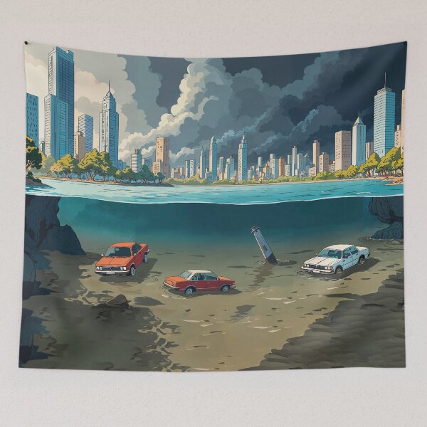 Item preview, pollution, stop climate change designed and sold by Mauswohn.