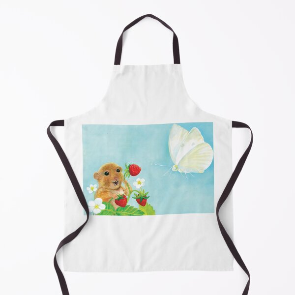 Item preview, Cute Dormouse Talking to White Butterfly designed and sold by Julia Doria.