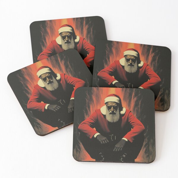 Item preview, Crouching Santa Claus from Hell designed and sold by WILD-WILD-CAT.