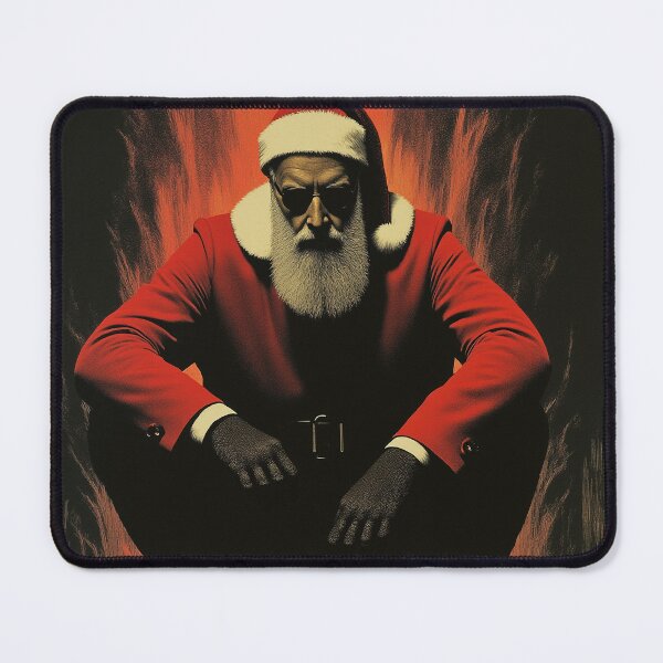 Item preview, Crouching Santa Claus from Hell designed and sold by WILD-WILD-CAT.