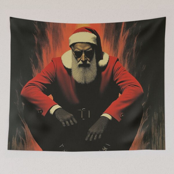 Item preview, Crouching Santa Claus from Hell designed and sold by WILD-WILD-CAT.