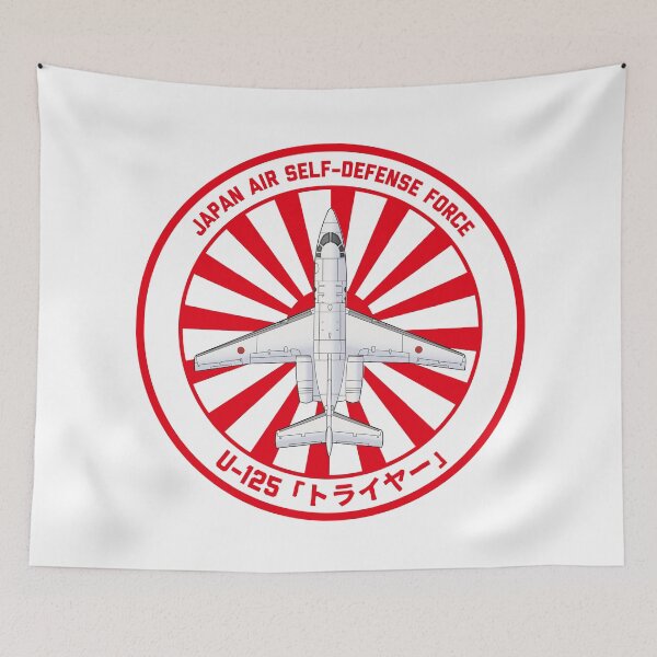 Item preview, JASDF U-125 Flight Inspection Aircraft  Rising Sun ROUNDEL HD 4C Illustration designed and sold by MIL-ART-JPN.