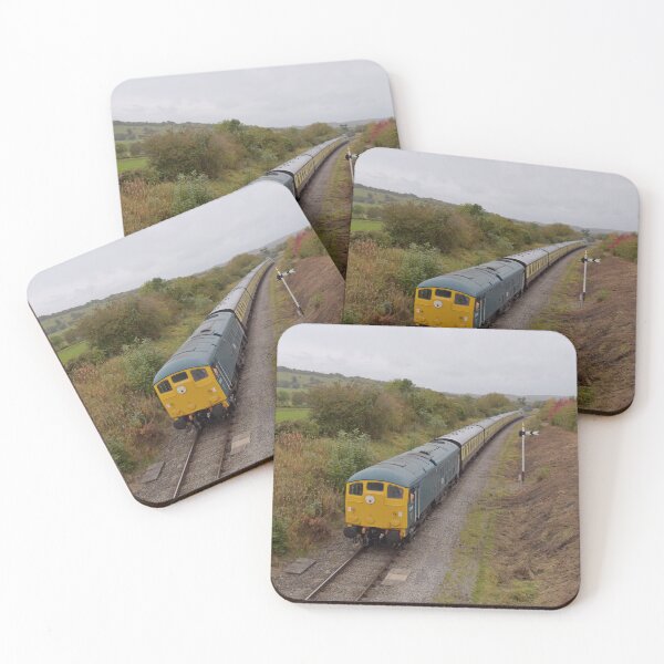 Item preview, Class 24 heritage diesel loco approaching Hailes designed and sold by Random Railways.