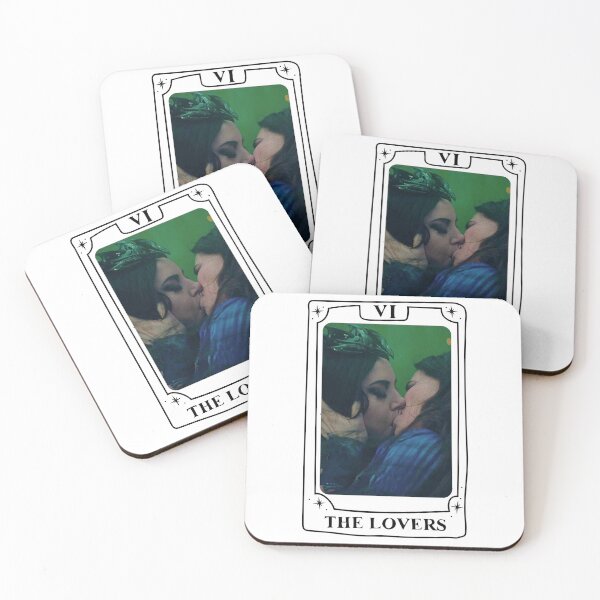 Item preview, the kiss of death tarot designed and sold by hrencso.