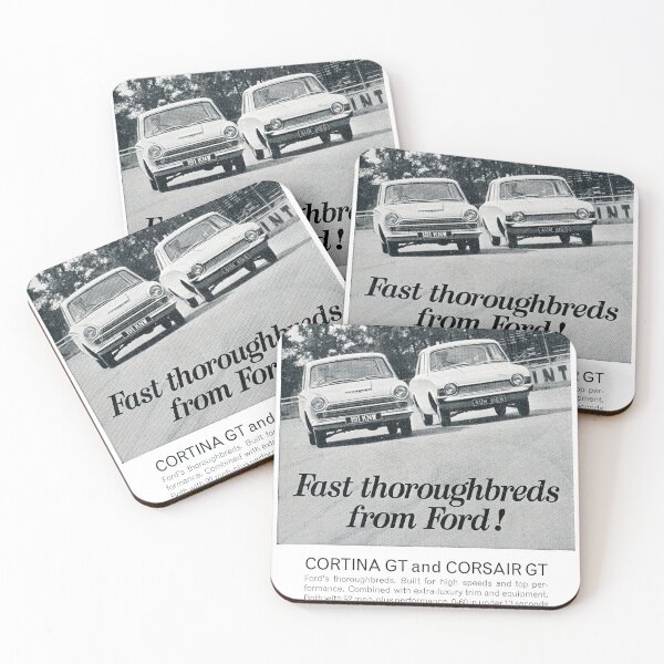 Item preview, Vintage Ford car advert for Cortina & Corsair designed and sold by Random Railways.