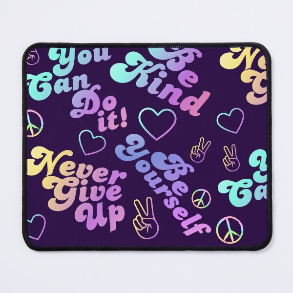 Item preview, Gradient colorful motivational shorts, text art, be yourself  designed and sold by coloursforkids.