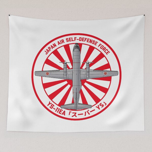 Item preview, Copy of JASDF YS-11EA Electronic warfare training aircraft  Rising Sun ROUNDEL HD 4C Illustration designed and sold by MIL-ART-JPN.