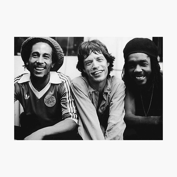 Item preview, Bob Marley Mick Jagger Peter Tosh designed and sold by Melvinwilsone.