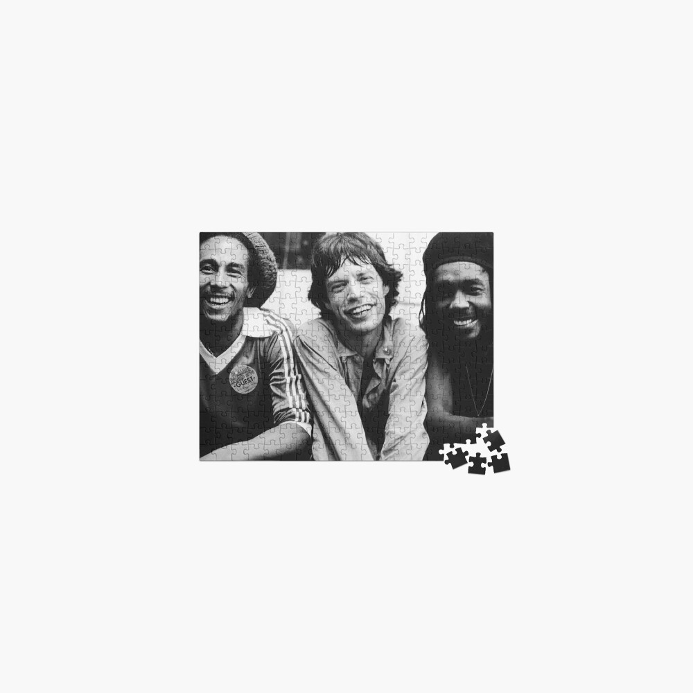 Bob Marley Mick Jagger Peter Tosh
