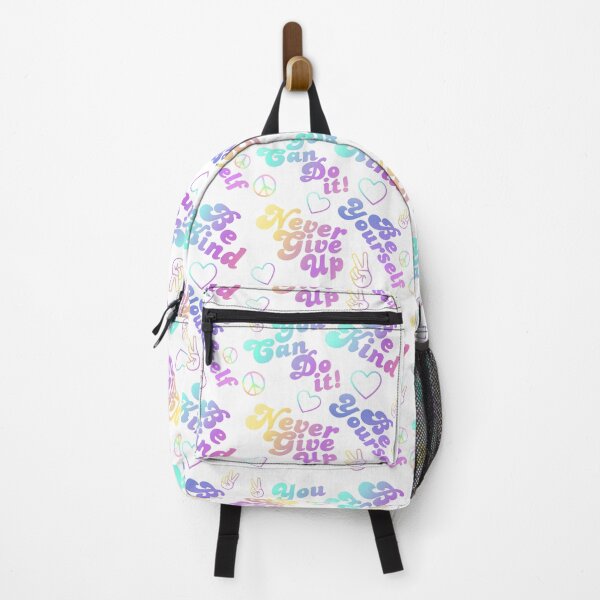 Item preview, Gradient colorful motivational shorts, text art, be yourself on light background  designed and sold by coloursforkids.
