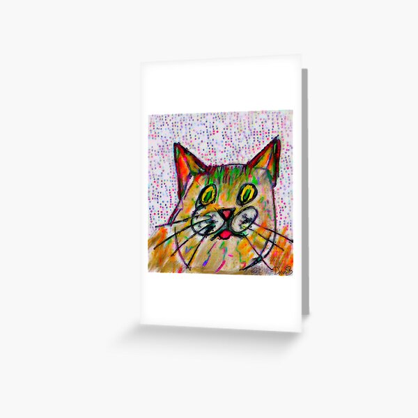 Tubby the cat Carte de vœux