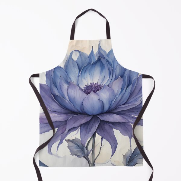 Item preview, Blue Flower and Fullmoon designed and sold by CalmnessbyChoice.
