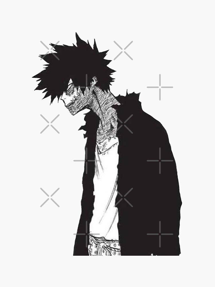 "I go by Dabi" Dabi Sticker by 27elle