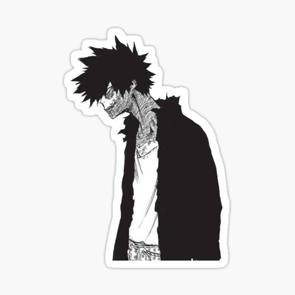 "I go by Dabi" Dabi Sticker Sticker