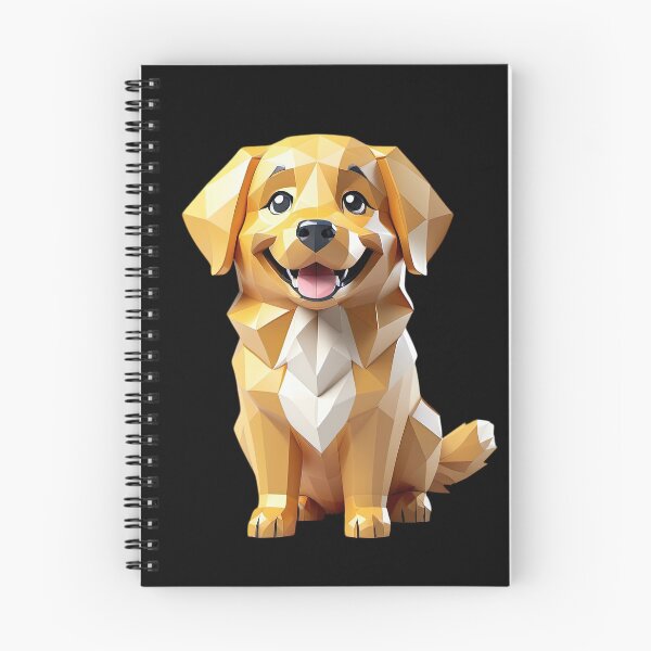 Item preview, Golden Retriever in Geometric Style designed and sold by KiEgon.