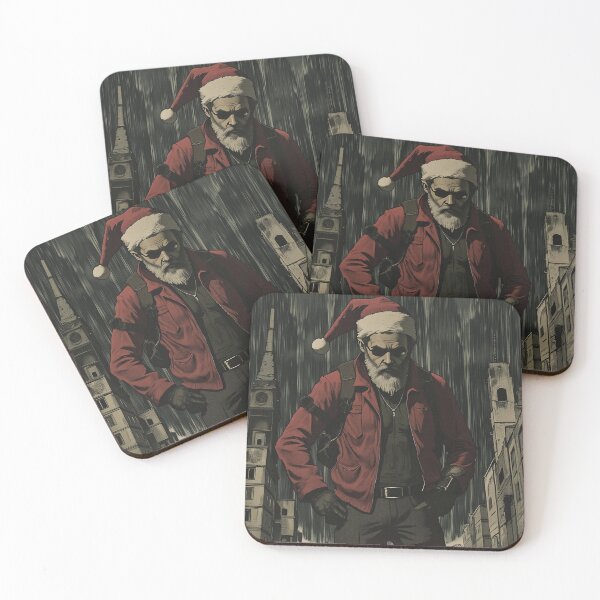 Item preview, Rebel Santa in Urban Style designed and sold by WILD-WILD-CAT.