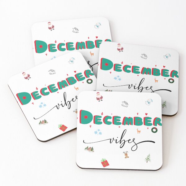 Item preview, December vibes t shirt, christmas t shirt designed and sold by dinartanddesign.