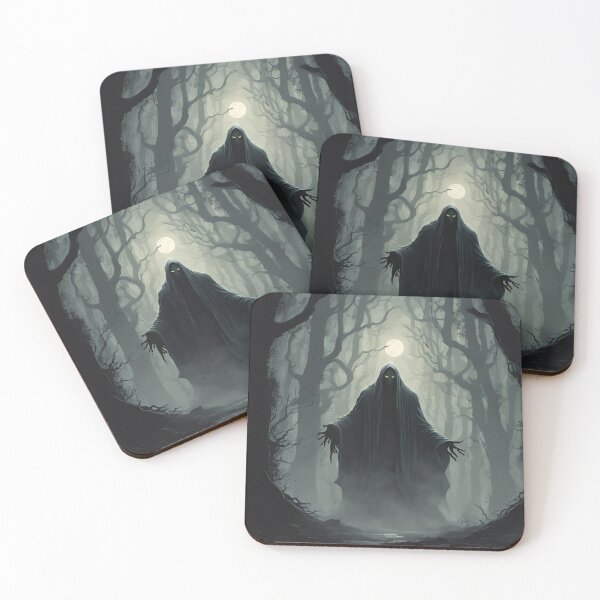 Item preview, Mysterious Dark Spirit: Moonlit Forest with Haunting designed and sold by maxthegrem.