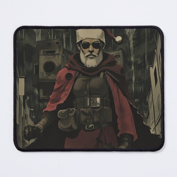 Item preview, Urban Warrior Santa designed and sold by WILD-WILD-CAT.