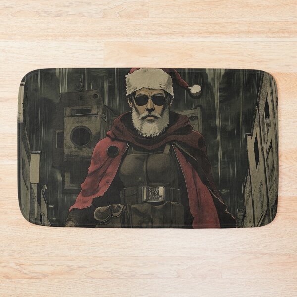 Item preview, Urban Warrior Santa designed and sold by WILD-WILD-CAT.