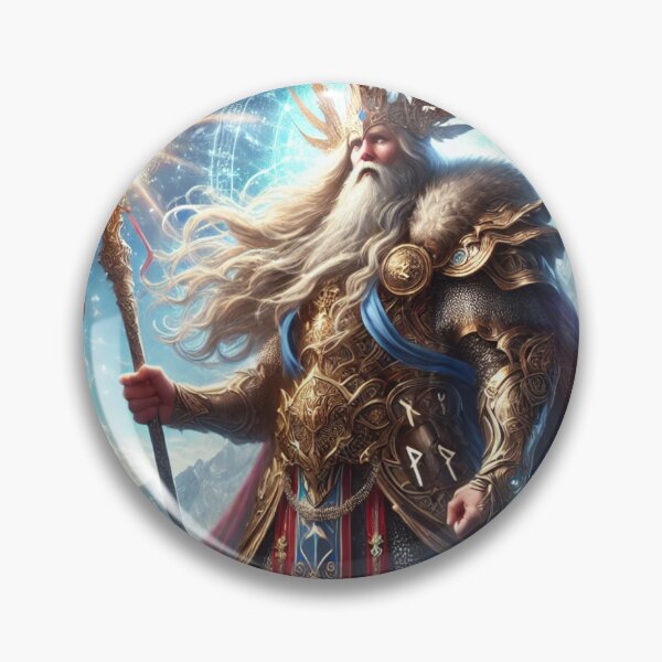 Item preview, Woden's Radiance: The Supreme God of Wisdom and Power designed and sold by aunins7.